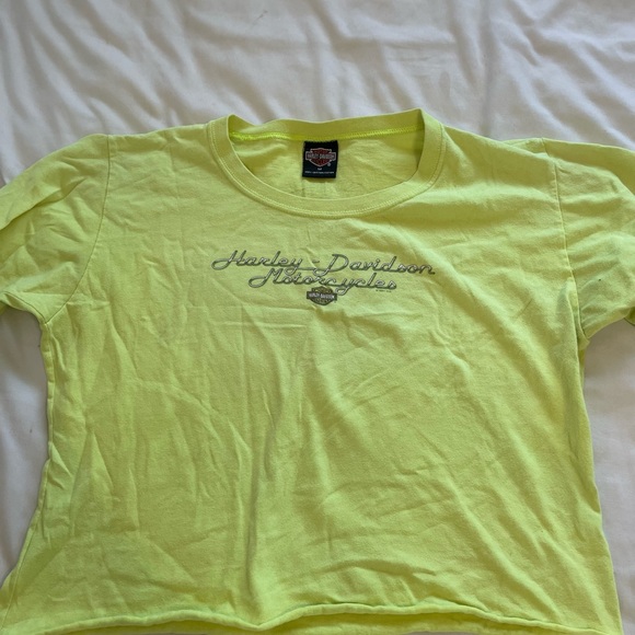 ⚫️ Harley Davidson Vintage Cropped tee! ⚫️ - Picture 4 of 5